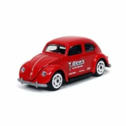 ModelToyCars Volkswagen Beetle, Red - Jada Toys 14051W1 - 1/64 Scale Diecast Model Toy Car