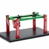 Texaco Four-Post Lift, Green And Red - Greenlight 16120B/48 - 1/64 Scale Diecast Accessory