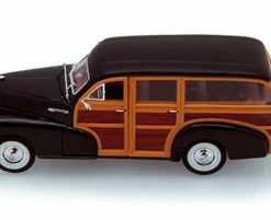 1948 Chevy Fleetmaster, Brown - Welly 22083 - 1/24 Scale Diecast Model Toy Car