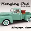 Hanging Out George Figure, White - American Diorama Figurine 23856 - 1/18 Scale