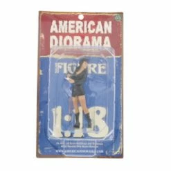 Costume Babe Brooke, Black - American Diorama 23870 - 1:18 Scale Hand Painted Diorama Accessory
