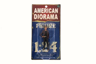 Detective I Figurine, American Diorama 23929 - 1/24 Scale Collectible Hobby Accessory
