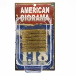 Hay Bale, Dark Yellow - American Diorama 23983 - 1/18 Scale Diorama Accessory