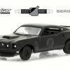 1969 Ford Mustang, Black - Greenlight 27950B/48 - 1/64 Scale Diecast Model Toy Car