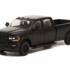2021 Dodge Ram 2500 4x4 Crew Cab, Black - Greenlight 28090F/48 - 1/64 Scale Diecast Car