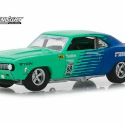1969 Chevy Camaro, #88 Falken Tires - Greenlight 29959/48 - 1/64 Scale Diecast Model Toy Car