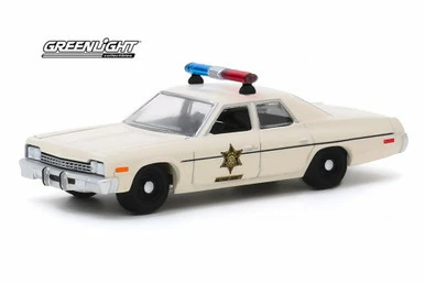 1975 Dodge Monaco, Cream - Greenlight 30140/48 - 1/64 Scale Diecast Model Toy Car