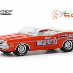 Greenlight 1971 Dodge Challenger Convertible, 55th Indy 500 Mile Race30144/48-1/64 Scale Diecast Model Toy Car