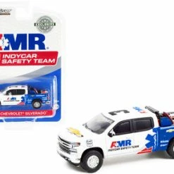 2021 Chevy Silverado W/ Safety Equipment In Truck Bed - Greenlight - 1/64 Scale Diecast Car