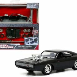 ModelToyCars Dom's Dodge Charger R/T Build N' Collect Die -cast Model Kit, Fast &Furious - Jada Toys 31148 - 1/55 Scale Diecast Model Toy Car