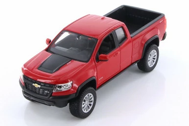 2017 Chevy Colorado ZR2, Red - Maisto 31517R - 1/27 Scale Diecast Model Toy Car