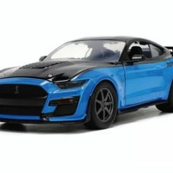 2015 Ford Mustang Shelby GT500, Blue - Jada Toys 33881 - 1/24 Scale Diecast Model Toy Car