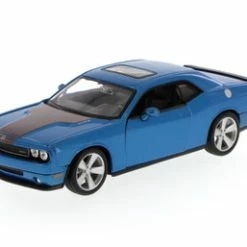 Dodge Challenger SRT, Blue - Maisto 34280 - 1/24 Scale Diecast Car (Brand New, But NOT IN BOX)