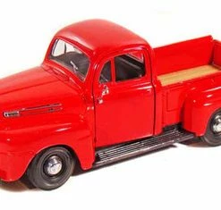 1948 Ford F-1 Pickup Truck, Red - Maisto 34935 - 1/24 Scale Diecast Car (Brand New, But NOT IN BOX)