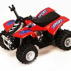 Smart ATV, Red - Kinsmart 3506D - 3.5" Diecast Model Toy Car (Brand New, But NOT IN BOX)