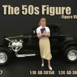 50's Style Figure VIII, American Diorama 38158 - 1/18 Scale Accessory For Diecast Cars