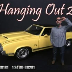 Frank Figure, Blue - American Diorama 38181 - 1/18 Scale Figurine - Diorama Accessory