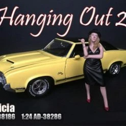 Patricia Figure, Black - American Diorama 38186 - 1/18 Scale Figurine - Diorama Accessory