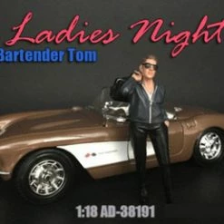 Ladies Night Tom Figure - American Diorama 38191 - 1/18 Figurine - Diorama Accessory