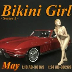 Bikini Girl May, Brown - American Diorama 38269 - 1/24 Scale Figurine - Diorama Accessory