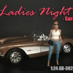 Ladies Night Sara Figure - American Diorama 38289 - 1/24 Figurine - Diorama Accessory