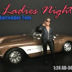 Ladies Night Tom Figure - American Diorama 38291 - 1/24 Figurine - Diorama Accessory