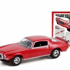1970 Chevy Camaro, Red - Greenlight 39090B/48 - 1/64 Scale Diecast Model Toy Car