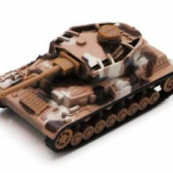 Showcasts Pullback Power Army Tank, Desert Camo - 405D - Model Toy Car