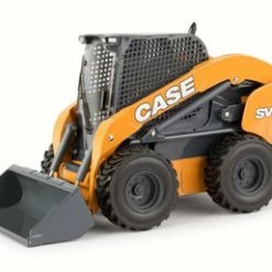 SV340 Skid Steer Loader, Yellow - TOMY 44121 - 1/16 Scale Diecast Model Toy Car