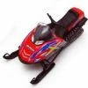 Snow Turbo, Red - Kinsmart 5103D - 5.25" Diecast Model Toy Car (Brand New, But NOT IN BOX)