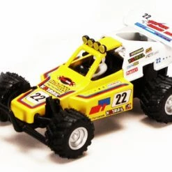 Turbo Buggy #22, Yellow - Kinsmart 5106D - 5" Diecast Model Toy Car