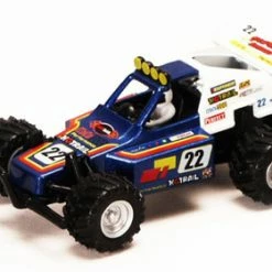 Turbo Buggy #22, Blue - Kinsmart 5106D - 5" Diecast Model Toy Car