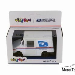 Long Live Postal Mail Delivery Vehicle (LLV), White - Kinsmart 5112WB  - 1/34 Scale Diecast Car