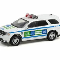 NYPD 2020 Dodge Durango Pursuit, White - Greenlight 51375/48 - 1/64 Scale Diecast Car