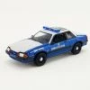 Greenlight Georgia State Patrol 1989 Ford Mustang SSPand White - 51408 - 1/64 Scale Diecast Model Toy Car