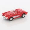 1957 Chevy Corvette, Red - Welly 52054G-D - 1/60 Scale Diecast Model Toy Car