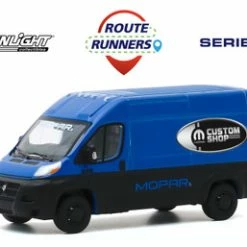 2018 Dodge Ram Promaster Cargo Van, Mopar Custom Shop - Greenlight 53010C/48 - 1/64 Diecast Car