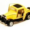 1932 Ford 3-Window Coupe, Yellow - Kinsmart 5332D - 1/34 Diecast Car (Brand New, But NOT IN BOX)