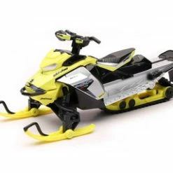 Can-Am Ski-Doo MXZ X-RS Snowmobile, Yellow And Black - New Ray 58203 - 1/20 Scale Diecast Replica