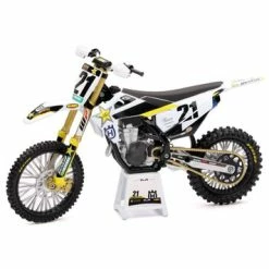 New Ray Rockstar Husqvarna Team Bike FC450, Jason Anderson #16 - 58233 - 1/12 Scale Model Toy Motorcycle