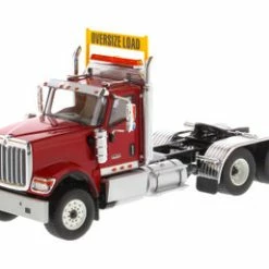 International HX520 SFFA Tandem Tractor (Cab Only), Red - Diecast Masters 71002 - 1/50 Diecast Car