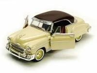 Motor Max 1950 Chevy Bel AirWith Brown Roof - Motormax Premium American 73268 - 1/24 Scale Diecast Model Car
