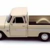 Motor Max 1966 Chevrolet C-10 Fleetside Pick-up, Cream - Motormax 73355 - 1/24 Scale Diecast Model Toy Car