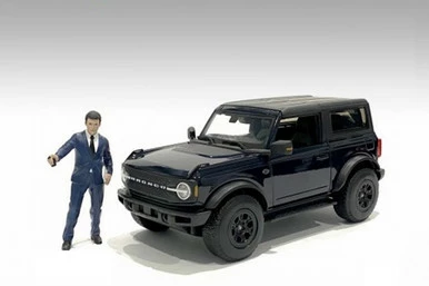 The Dealership - Male Salesperson, - American Diorama 76307 - 1/18 Scale Figurine