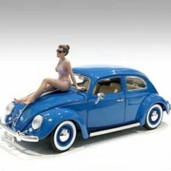 Beach Girls - Carol, Purple - American Diorama 76315 - 1/18 Scale Figurine - Diorama Accessory