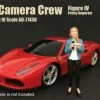 Camera Crew IV 'Pretty Reporter' - American Diorama 77430 - 1/18 Scale Diecast Model Toy Car