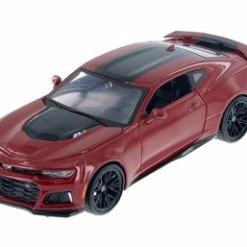 2017 Chevrolet Camaro ZL1 Hard Top, Red - Motor Max 79351/16D - 1/24 Scale Diecast Model Toy Car