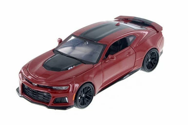 2017 Chevrolet Camaro ZL1 Hard Top, Red - Motor Max 79351/16D - 1/24 Scale Diecast Model Toy Car