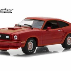 1978 Ford Mustang II King Cobra Hard Top, Red With Gold - Greenlight 86321 - 1/43 Scale Diecast Car