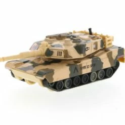 Showcasts Super Tank Team M1 Abrams, Desert Tan Camouflage - 8882/3D - 6.5 Inch Scale Diecast Model Replica